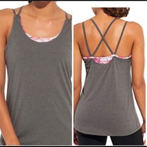 CALIA, Cross Back Double Layer Tank